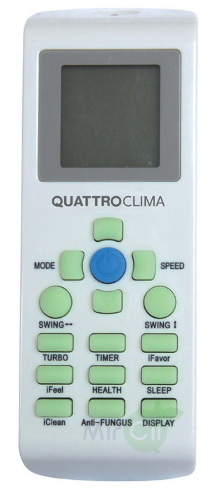 QUATTROCLIMA QV-I18CG/QN-I18UG/QA-ICP9